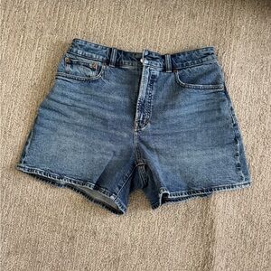 Madewell Blue Jean Shorts